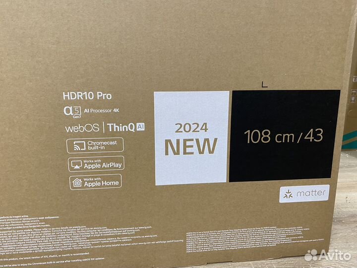 Новинка 2024 LG 43 43UT80006LA SMART TV