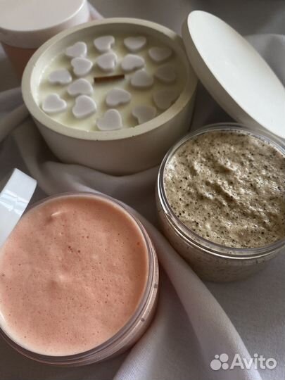 Свечи, скрабы ручной работы