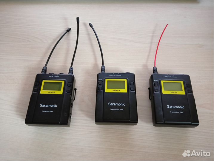 Радиосистема Saramonic TX9 + TX9 + RX9
