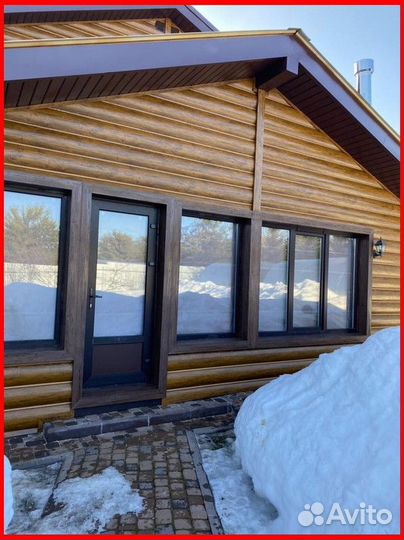 Сайдинг металлический (Строганный одноволновый вен