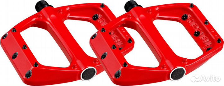 Педали Spank Spoon DC Red