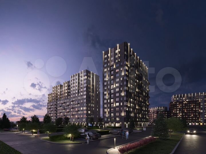 3-к. квартира, 58 м², 11/16 эт.