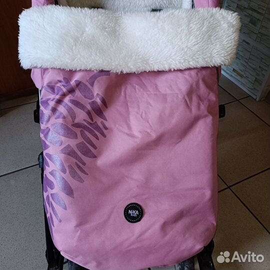 Коляска санки трансформер. Nika kids