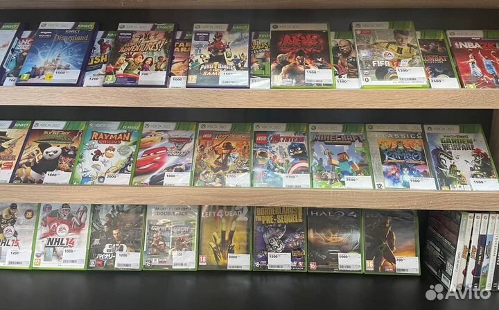 Лицензионные диски Xbox360