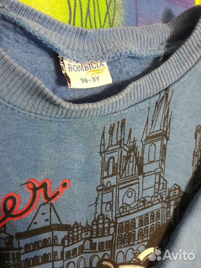 Толстовки пакетом 86-98 см+Шапка