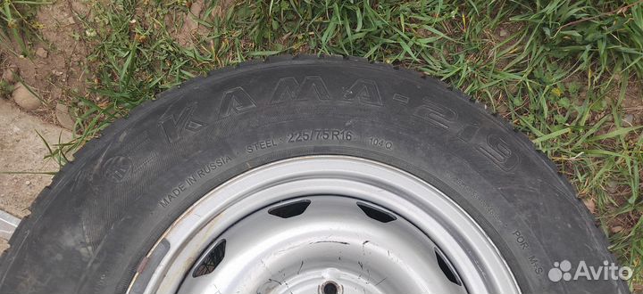 Колеса на УАЗ патриот r16 225/75 Кама, 2 шт