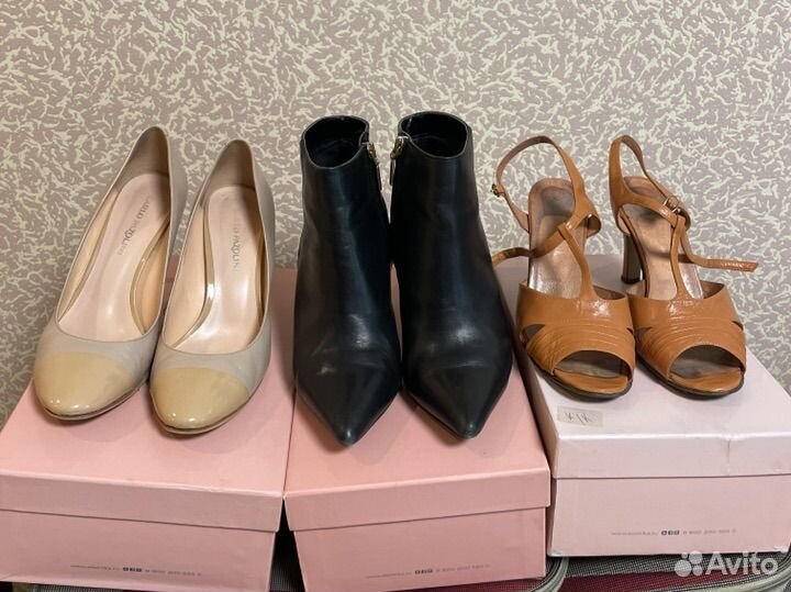 Ботильоны женские пакетом размер 38