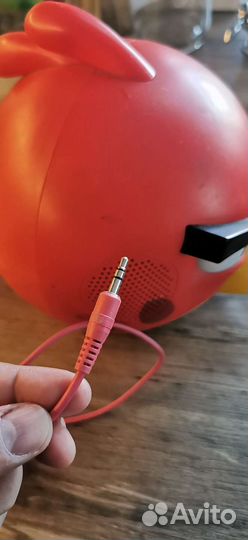 Аудио колонка Aux Angry Bird