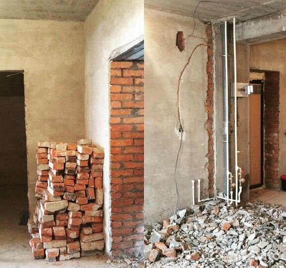 Демонтажные работы демонтаж квартир