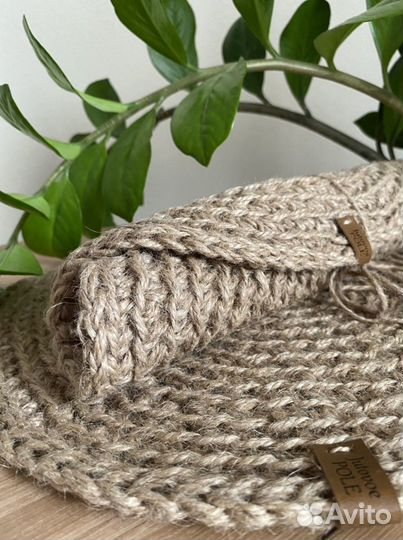 Салфетка из джута, кухня, столовая, декор