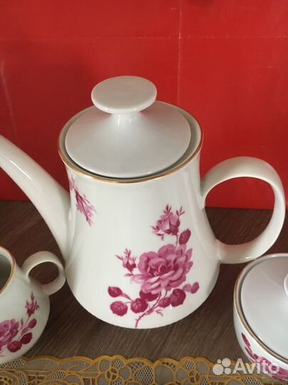 Сервиз кофейный Кольдиц. Винтаж