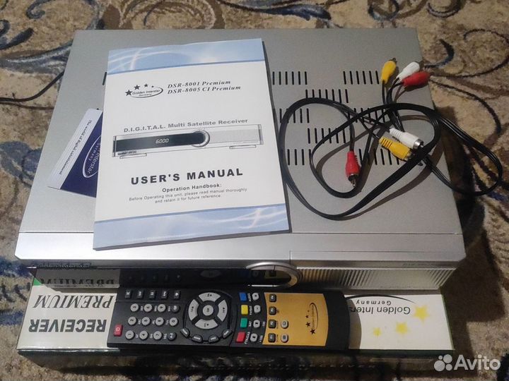 Спутниковый ресивер dsr-8001 premium