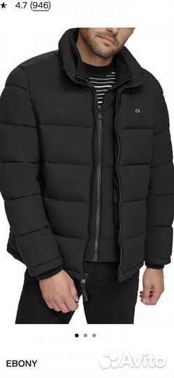 Calvin klein пуховик
