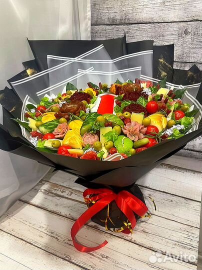 Мужской букет съедобный