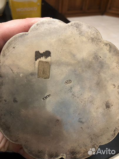 Шкатулка для украшений серебро925