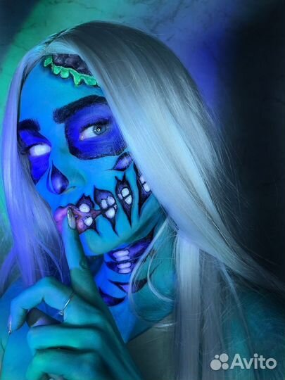 Грим на хэллоуин