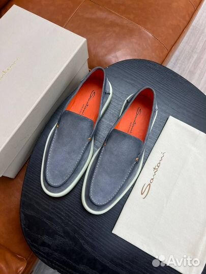 Лоферы мужские santoni