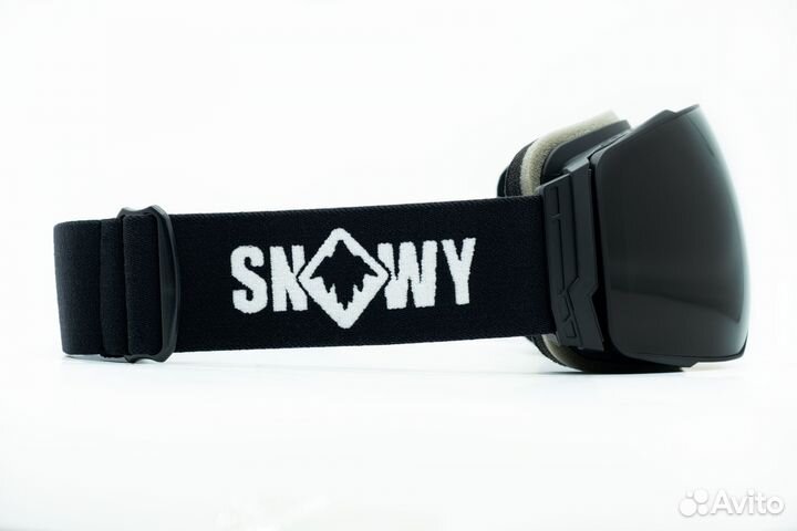 Маска snowy sonar polarized black polarized S4+S1