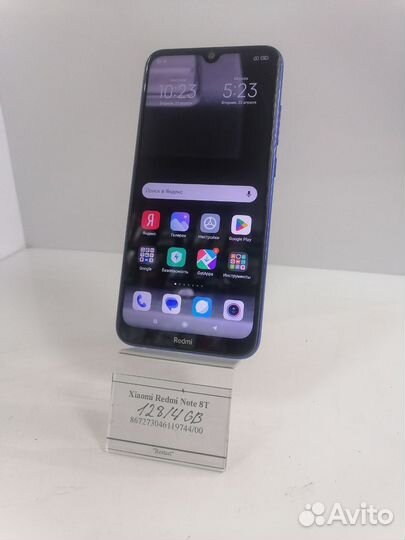 Xiaomi Redmi Note 8T, 4/128 ГБ