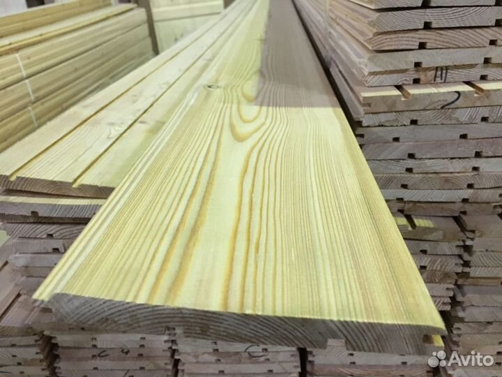 Вагонка лиственница штиль 14*138*6000, сорт С (0,8
