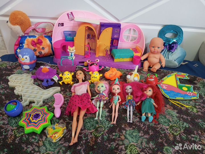 Игрушки для девочки б/у