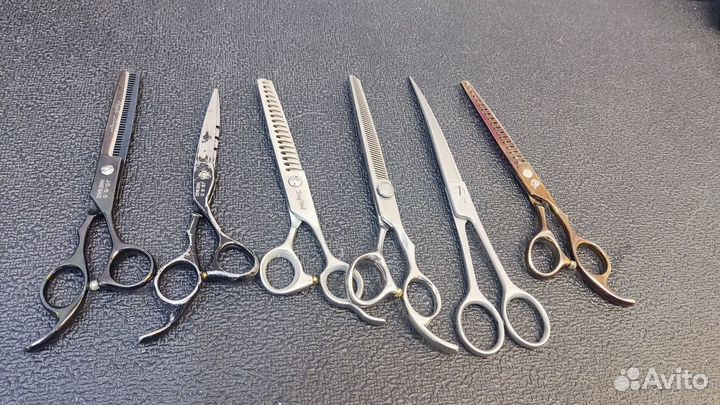Ножницы и гребни для стрижки животных