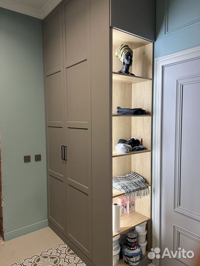 Шкафы и гардеробные на заказ. Премиум материалы