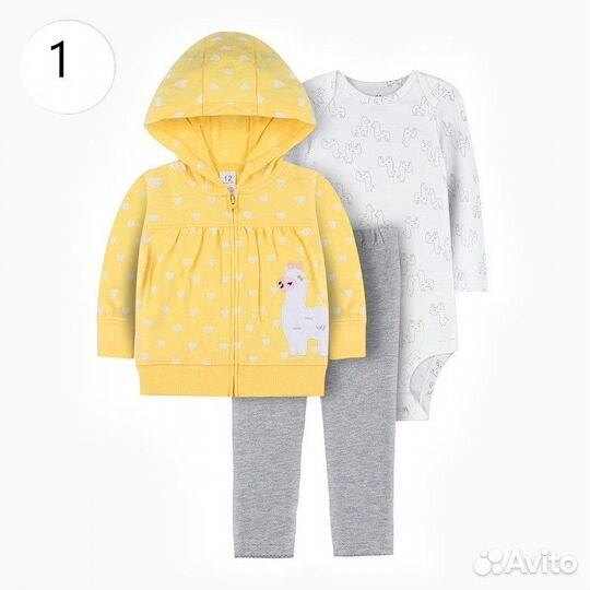 Детская одежда комплекты для девочек от Carters
