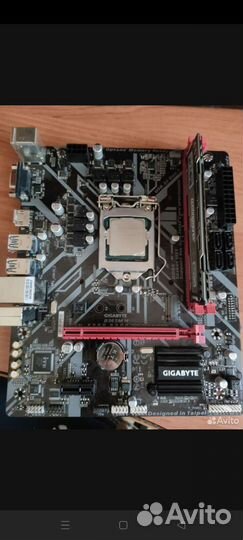 Материнская плата gigabyte b365m h
