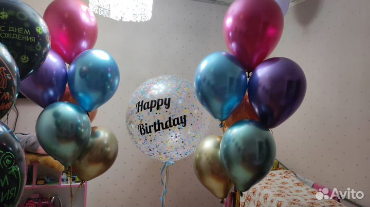 Воздушные шары с гелием