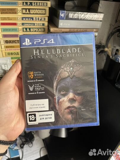 Hellblade ps4 новый диск
