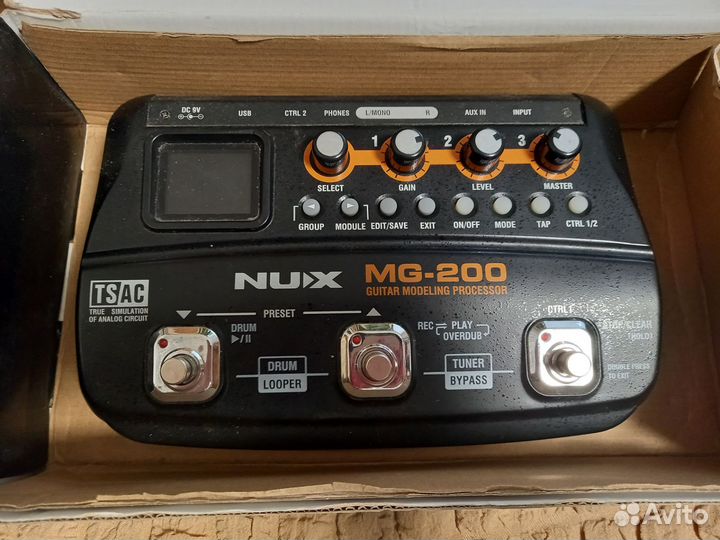 Гитарный процессор Nux MG-200