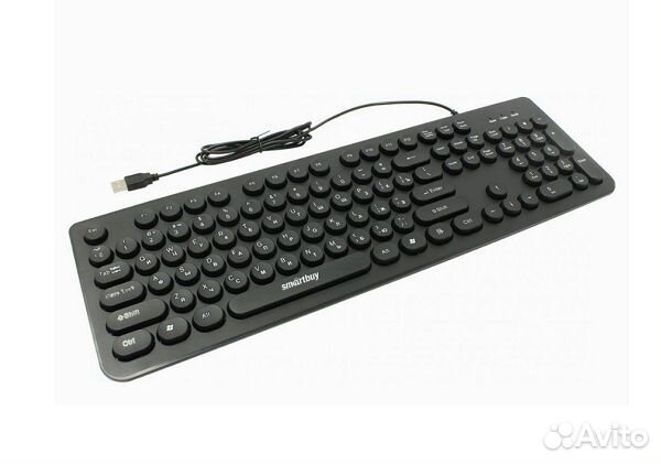 Клавиатура проводная USB (226) чёрная