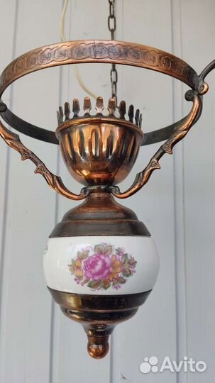 Люстра СССР Керасинка