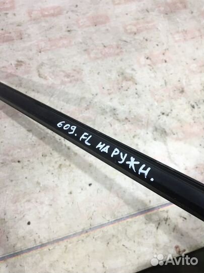 Уплотнитель стекла двери бархотка передний левый