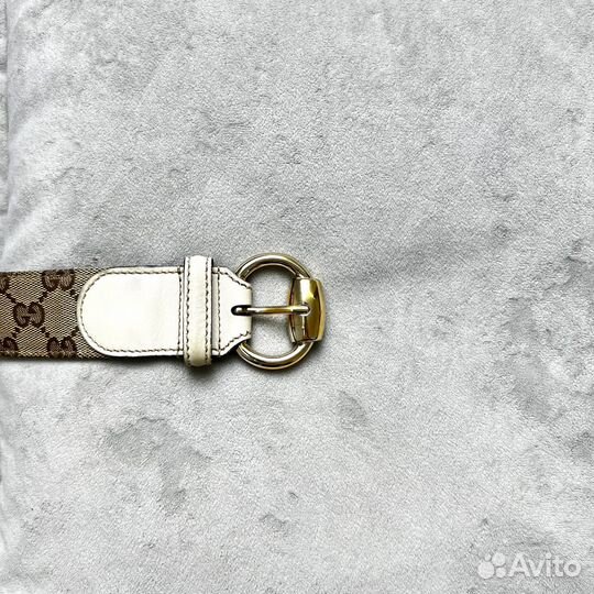 Ремень Gucci Canvas женский оригинал