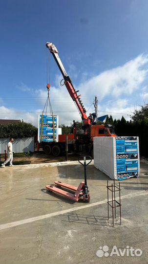 Газобетонные блоки Bonolit d500