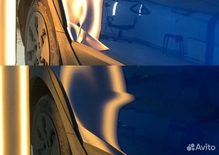 Удаление вмятин без покраски на Rolls-Royce, PDR