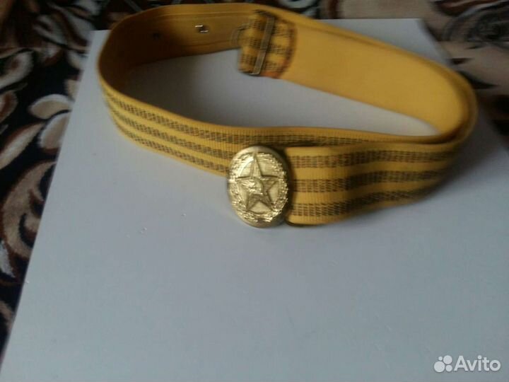 Ремень офицерский парадный