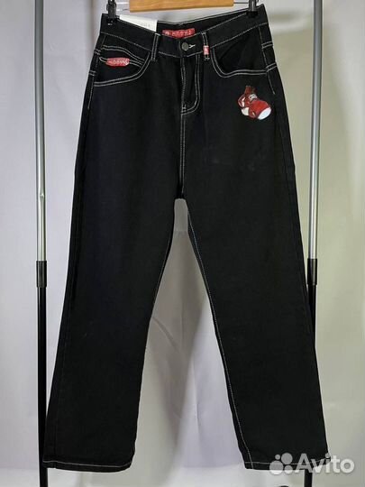 Джинсы широкие jnco sk8