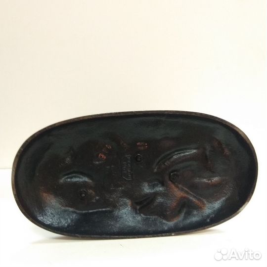 Статуэтка Прощание казака. Чугун. СССР