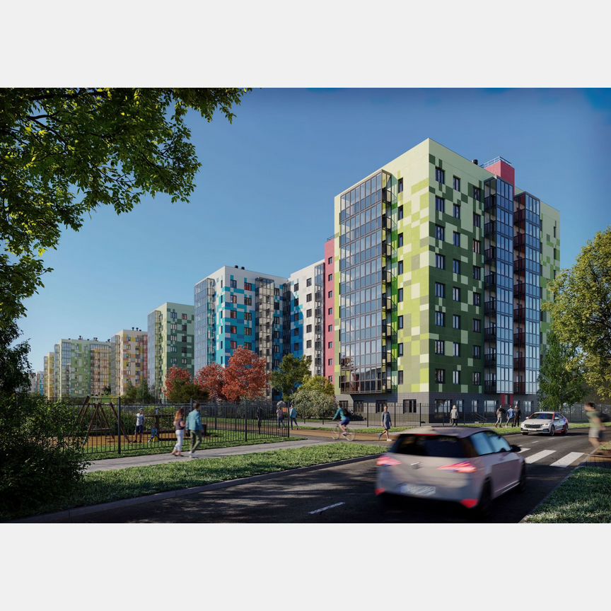 1-к. квартира, 43,5 м², 4/9 эт.