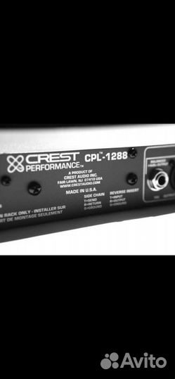 Crest CPL-1288 (made IN U.S.A.) Компрессор/Лимитер