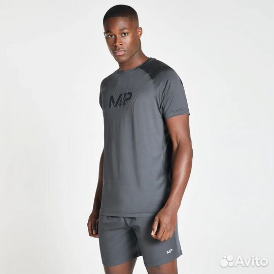 Футболка Myprotein Linear Line Graphic - Graphite