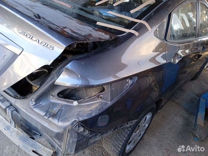 Четветь задняя крыло hyundai солярис седан
