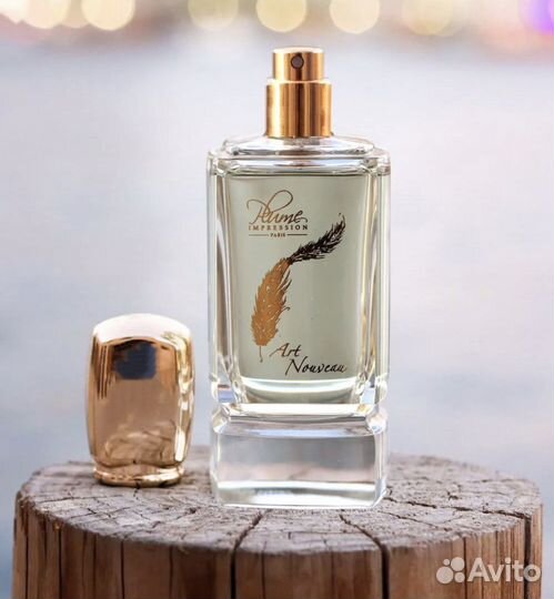 Plume Impression Art Nouveau