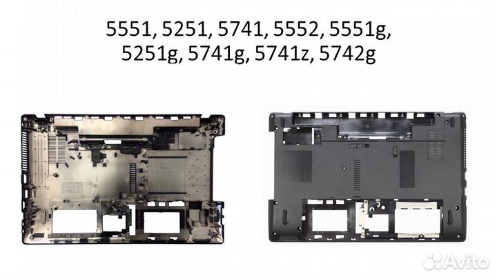 Поддоны (новые) для Acer, Packard Bell, Emachines