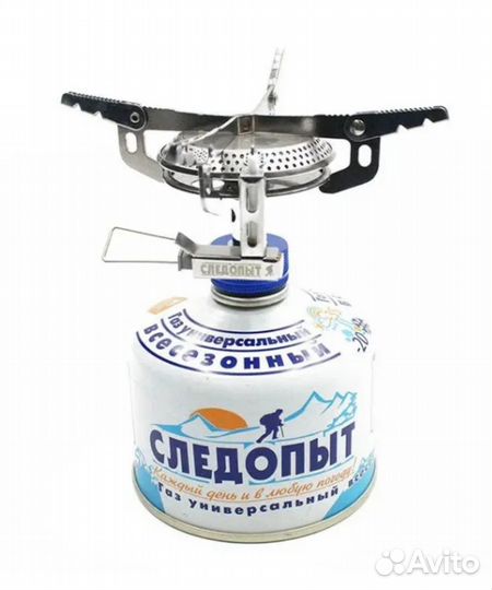 Газовая горелка туристическая резьбовая