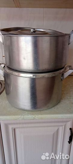 Кастрюля алюминиевая