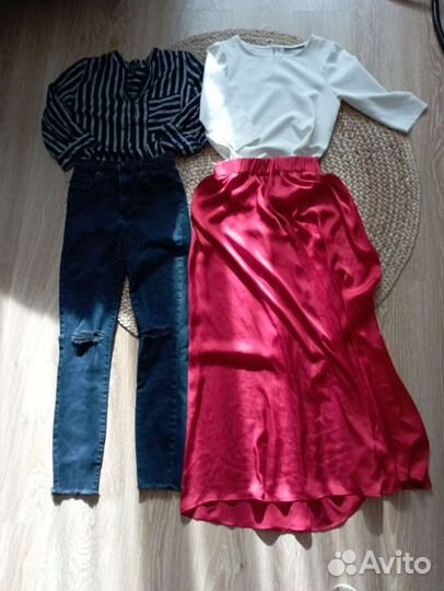 Большой пакет фирменной женской одежды 42 р